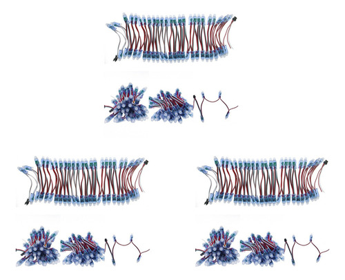 Módulo De Luz Led Pixel A Todo Color Ws2811 De 1500 Piezas D