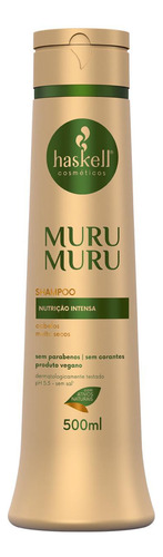 Kit 2 Shampoo 500ml Haskell Murumuru