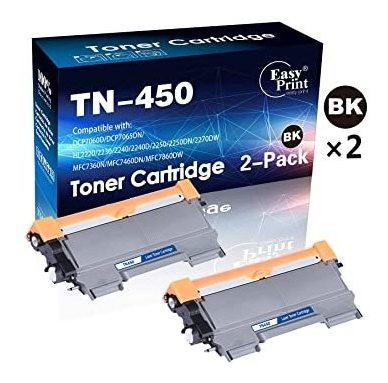 2-pack Compatible Tn450 Tn450 Cartucho De Tóner Tn-420 Se Ut