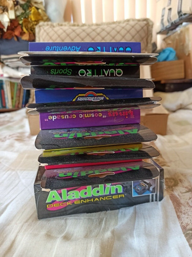 6 Juegos Aladdin Nintendo Nes Nose Dizzy Linus Micro Quattro (Usado)