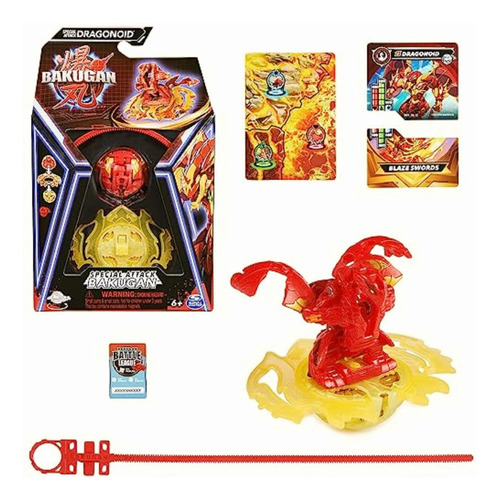 Bakugan, Dragonoide De Ataque Especial, Coleccionable,