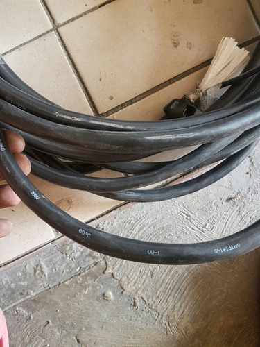 Cable St8 2x8 Con Tierra Engomado Estañado 100% Cobre (3.7v)