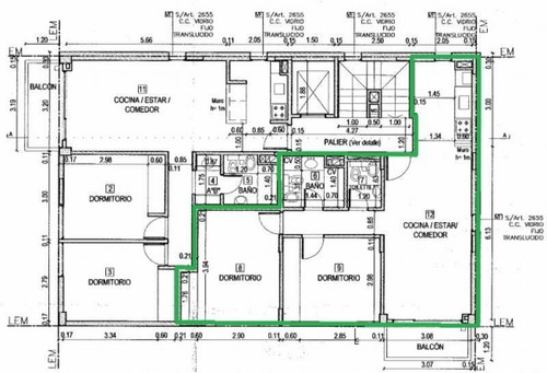 Imagen 14 de 14 de En Venta Semipiso 2 Habitaciones En República De La Sexta.
