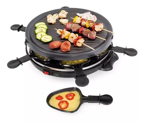 ASADOR ELECTRICO 28 CM HOME ELEMENTS NEGRO - Tía Ecuador