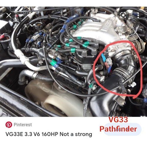 Codo Tubo Nissan Pathfinder R50 Vg33 Año 96 A 2002 3.3l