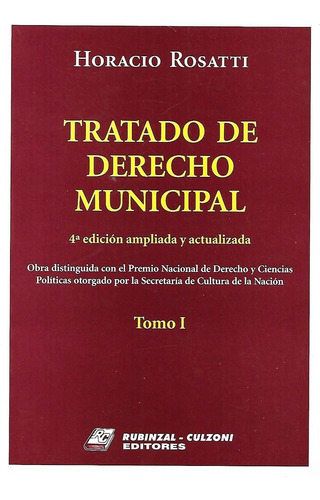 Tratado De Derecho Municipal 2tms Rosatti  4ª 2012  Rubinzal