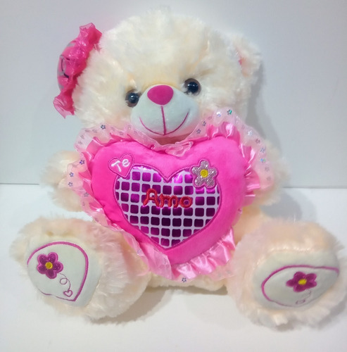 Peluche Oso Con Corazon Y Music