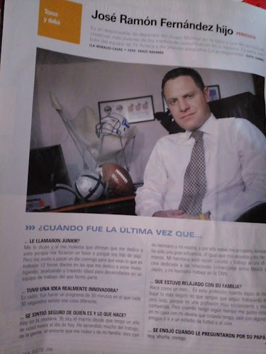 Revista Semanal Dia Siete No 256 Año 5 (Usado)