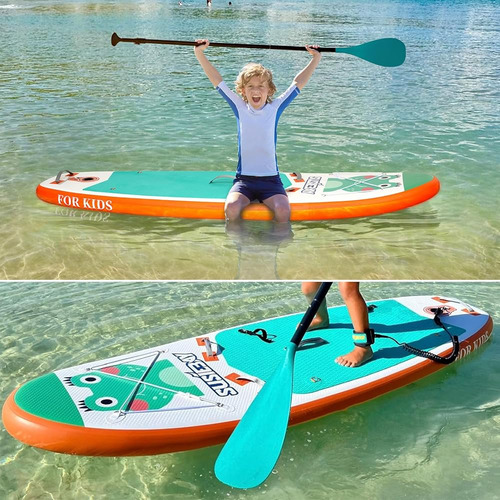 Tabla De Paddle Surf Inflable Para Niños Susiebay Con Acceso