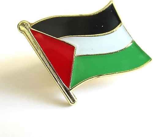 Prendedores For Cabello Bandera Broches Metálicos Moda*8