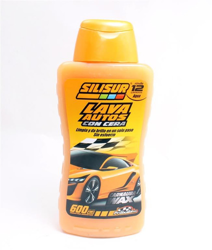 Shampoo Lava Autos C/cera Carnauba 600cc