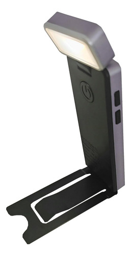 Luz De Lectura Recargable Led Con Clip Y 5 Brillos (morado)