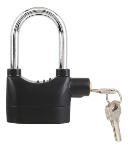 Cadeado Com Alarme Antifurto Para Bicicleta E Motocicleta