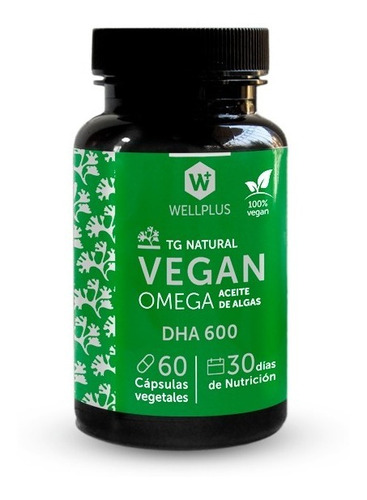 Wellplus Omega-3 Vegano 60 Cápsulas