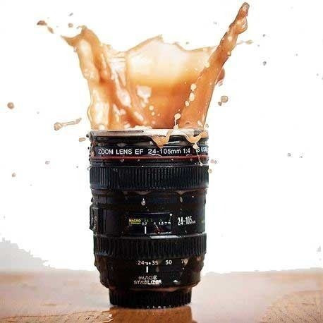 Caneca Formato De Lente Ef 24-105mm 1:4 Usm Camera