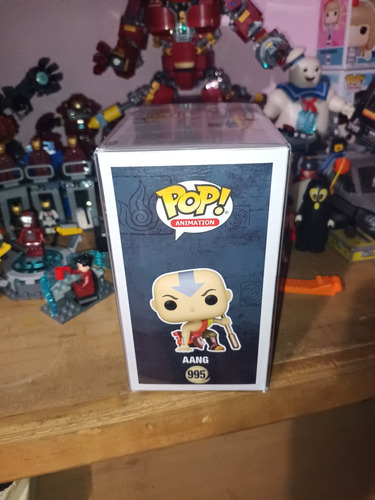 Funko Pop Avatar Aang 995 Exclusivo Funko Hollywood (Usado)