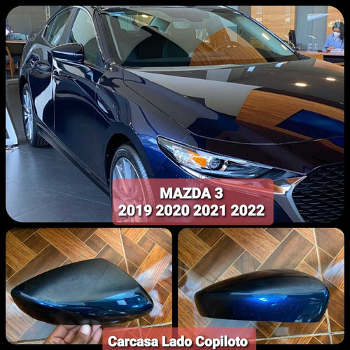 Carcasa De Espejo Mazda 3 2022 2021 2020 2019 Pasajero Rh