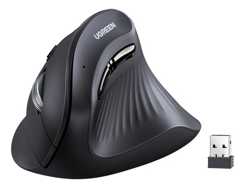 Mouse Vertical Inalambrico 4000dpi 5 Botones Ergonomico