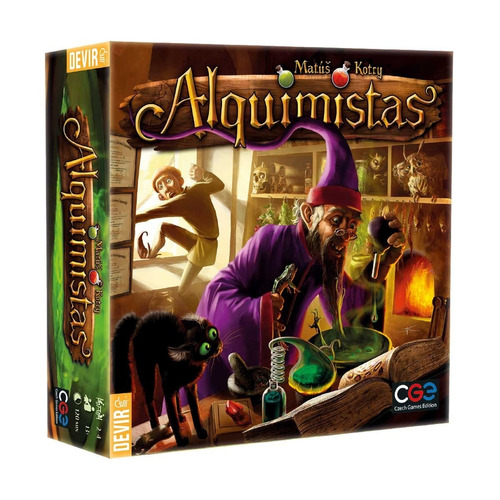 Alquimistas- Devir Juego De Mesa Español- Invictvs