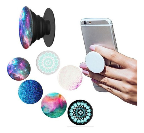 Pop Socket Soporte Para Celular Accesorio Soporte Diseños