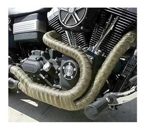 Cómo se utiliza la cinta aislante térmica en la moto?