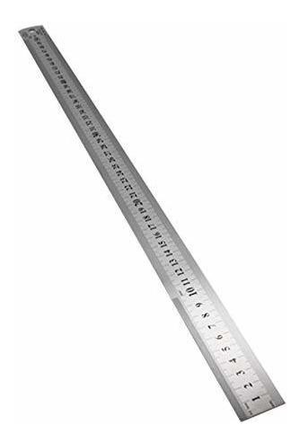 Straight Ruler 50cm 19.6 Inch Scale Stainless Steel Tool Vq