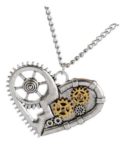 Steampunk , Reloj, Engranaje, Colgante Para Unisex