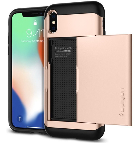 Apple iPhone X Spigen Slim Armor Cs Carcasa Funda