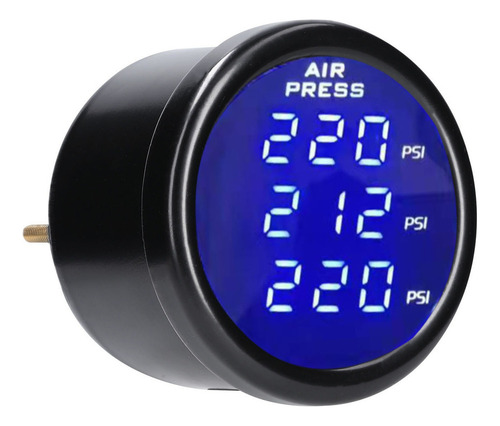 Manómetro De Presión De Aire Triple, 1/8npt, 3 Sensores, Med