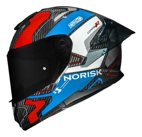 Capacete Norisk Carbon R Rider Carbono Esportivo + Pinlock