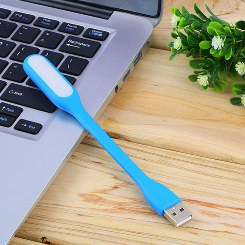 Lámpara Led Flexible Con Usb De 3 Colores Para Pc
