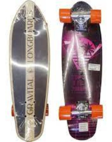 Imagen 2 de 4 de Skate Penny Cruiser Gravital Madera + Llave T Llantas 60mm