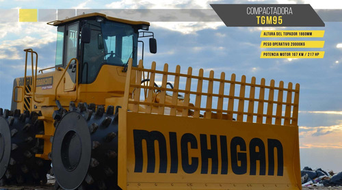 Topadora Compactadora Residuos Michigan 20.000kg  