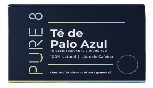 Té De Palo Azul, Pure Eight Detox And Balance Health