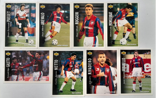 Figuritas Fútbol 1995 Trading Cards Lote X 5 A Elección