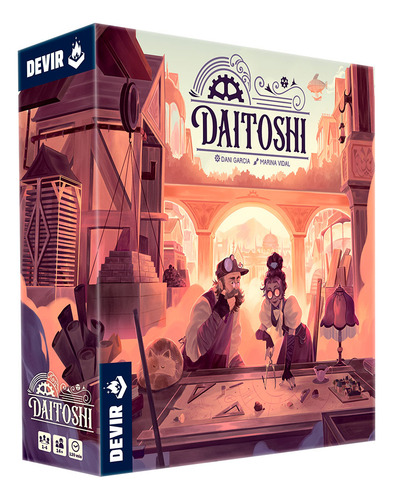 Daitoshi Juego De Mesa Devir Games Español