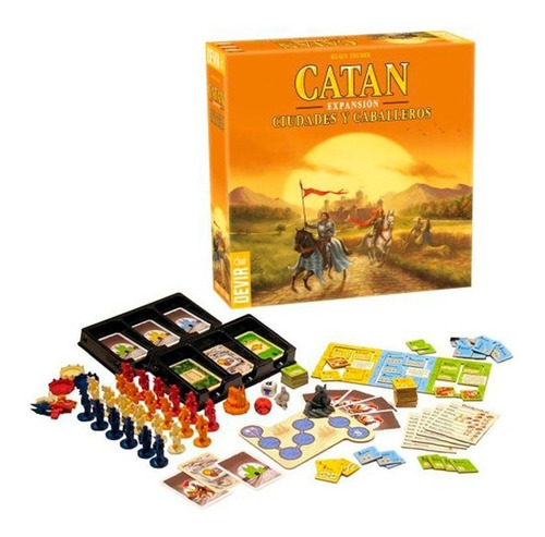 Catan Ciudades Y Caballeros Juego De Mesa Original Nuevo