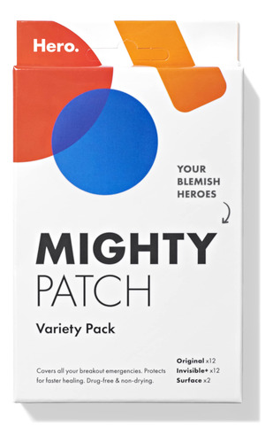 Mighty Patch Paquete Variado De Hero Cosmetics  Parches Hidr