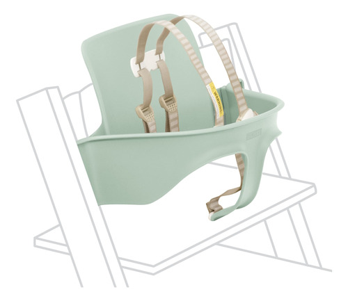 Tripp Trapp Baby Set De Stokke, Soft Mint: Convierte La Sill