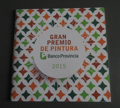 Libro Cuadernillo Arte Gran Premio Pintura Banco Provincia