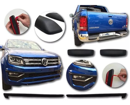 Moldura Protección De Para Golpe Para Vw Amarok 2021