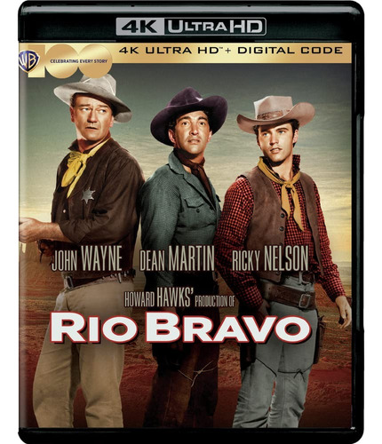 Blu Ray 4k Rio Bravo Original