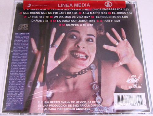 Gloria Trevi - Mas Turbada Que Nunca Nuevo Cd