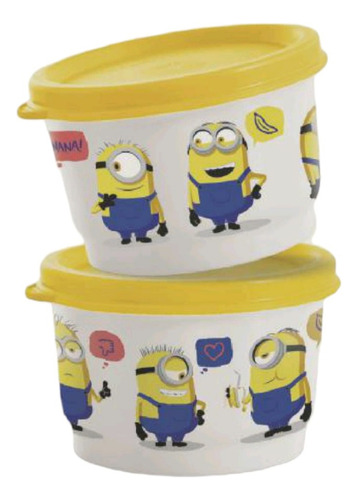 Tupperware Pack De 2 Recipientes Cuarteto 150ml Cada Uno