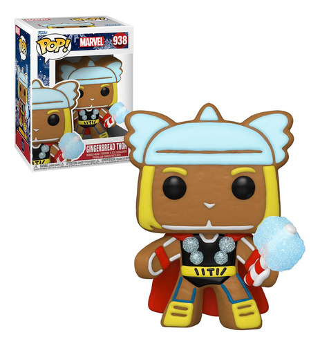 Funko Pop Thor Galleta Jengibre #938 Marvel Holiday Original