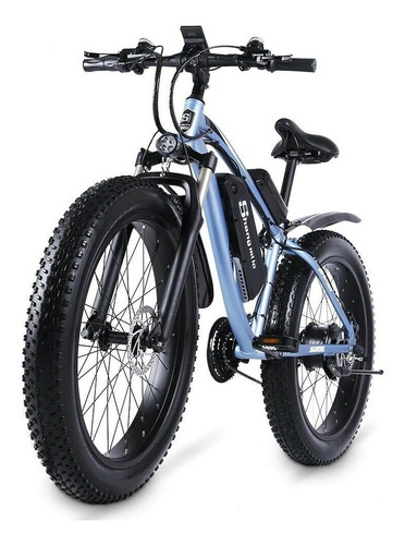 Imagen 4 de 4 de Shengmilo Electric Bike 1000w Mountain/snow Bike 48v17ah