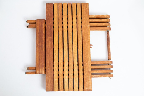 Mesa De Madera Artesanal Terra 90 X 90 De Madera Redgrandis