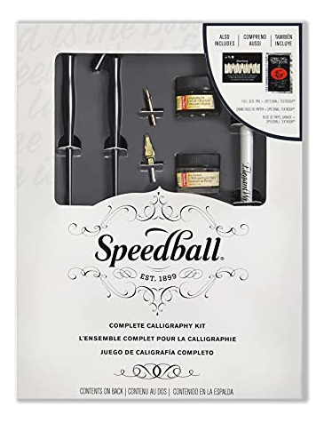 Speedball Art Products 3062 Kit Completo De Caligrafía
