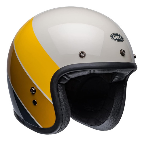 Casco Abierto Bell Custom 500 Cafe Brillo