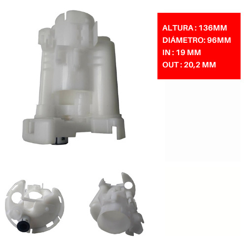 Filtro Gasolina Toyota Corolla 4l 1.8lts 16 Valve  2003 2008